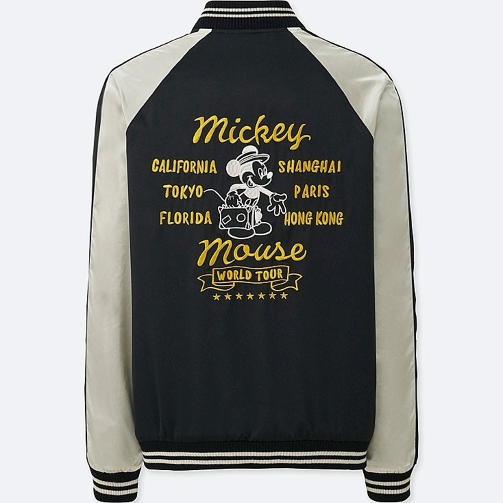Uniqlo x Disney Mickey World Tour Bomber Jacket